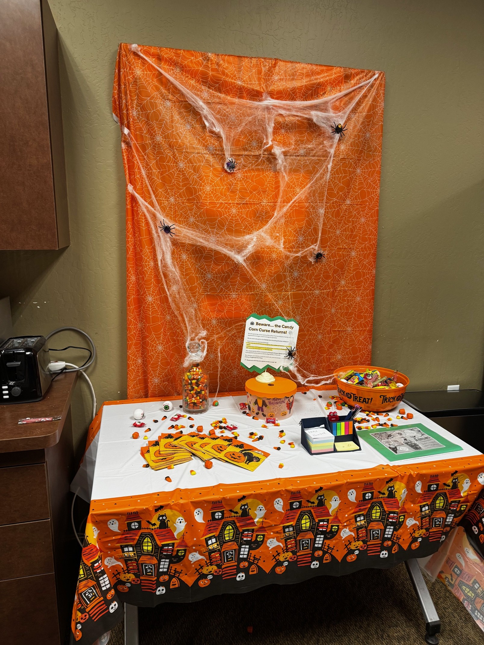 Fire suppression system maintenance by Benson technician