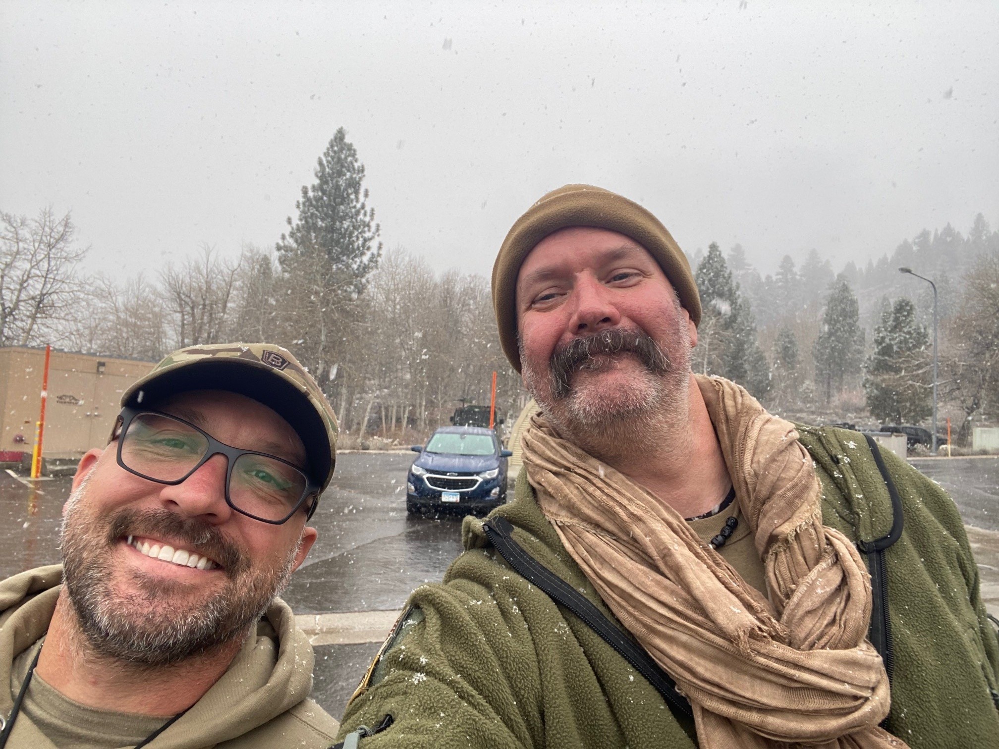 Benson team group photo outdoors