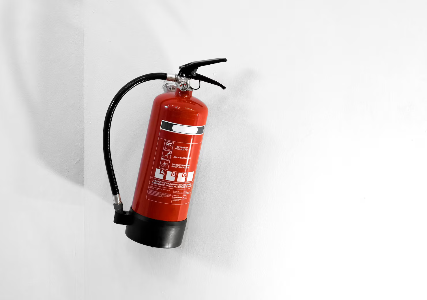 Fire extinguisher equipment