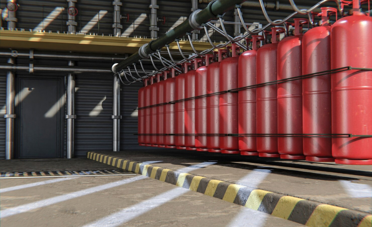 Fire suppression systems for data centers