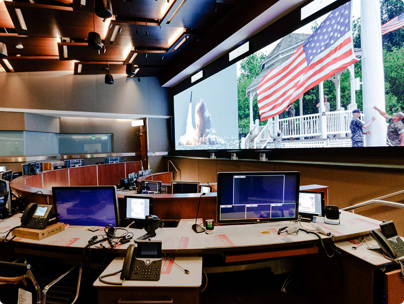 Mission critical facility with advanced security systems