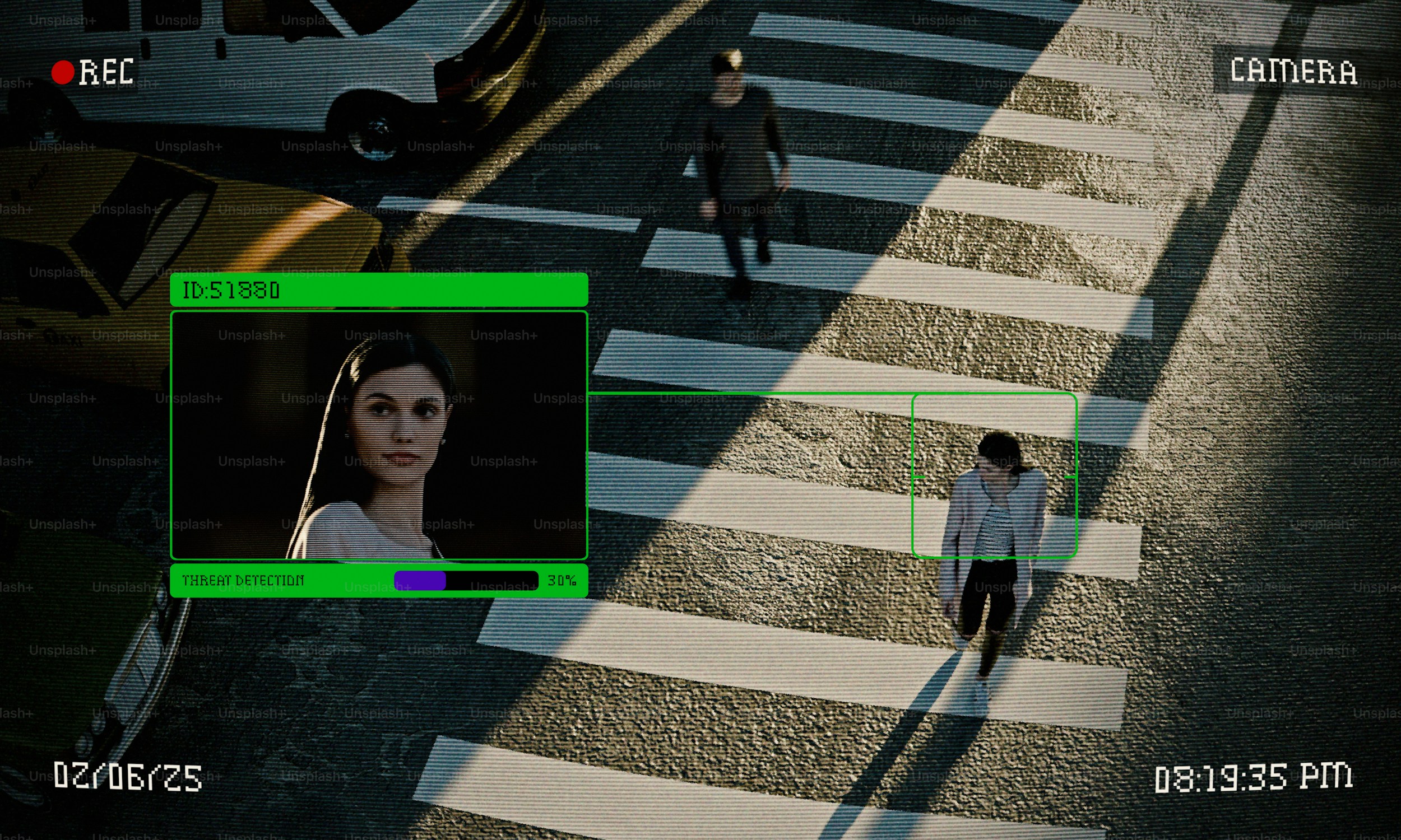 Security surveillance monitoring room with multiple screens